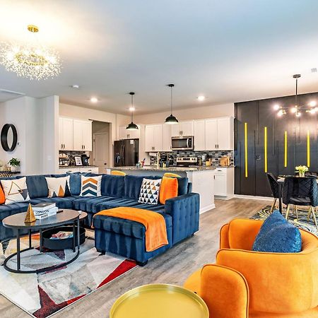 Raleigh Luxe Family Retreat- 15 Min To Downtown, Kids Gear, Fast Wifi For Wfh, Ev & Pet Friendly Villa Kültér fotó